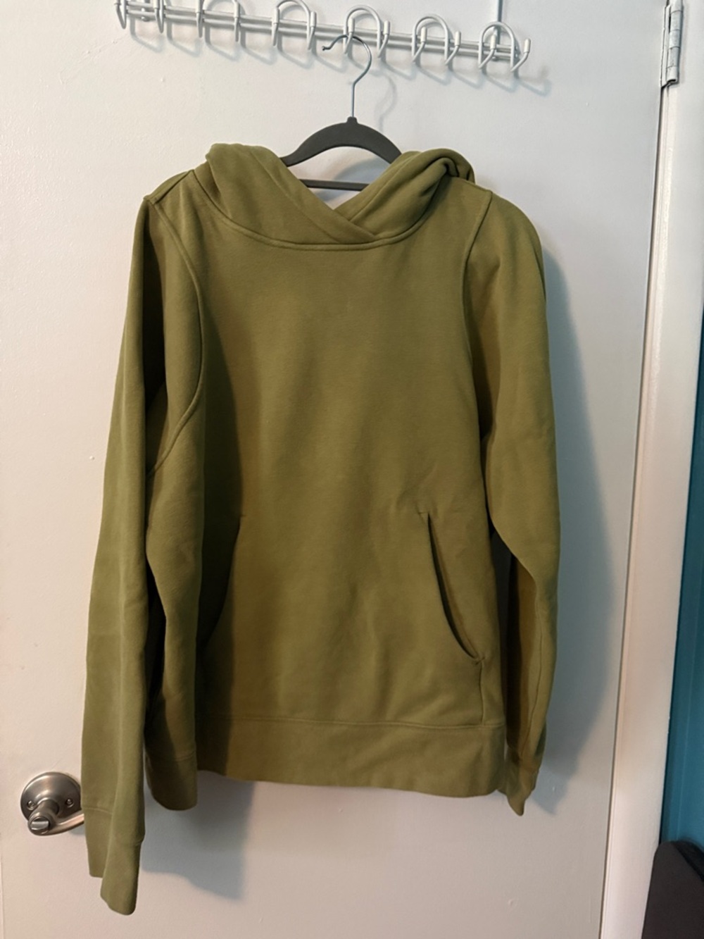 Lululemon Women's Olive Green Hooded Sweatshirt